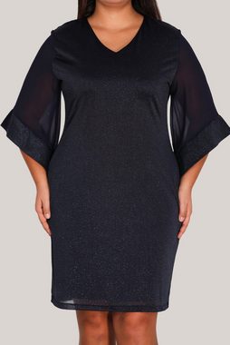 Modabout Abendkleid Damen Midikleid Sommerkleid für große Größen - NELB0518D0221LCV (1-tlg)