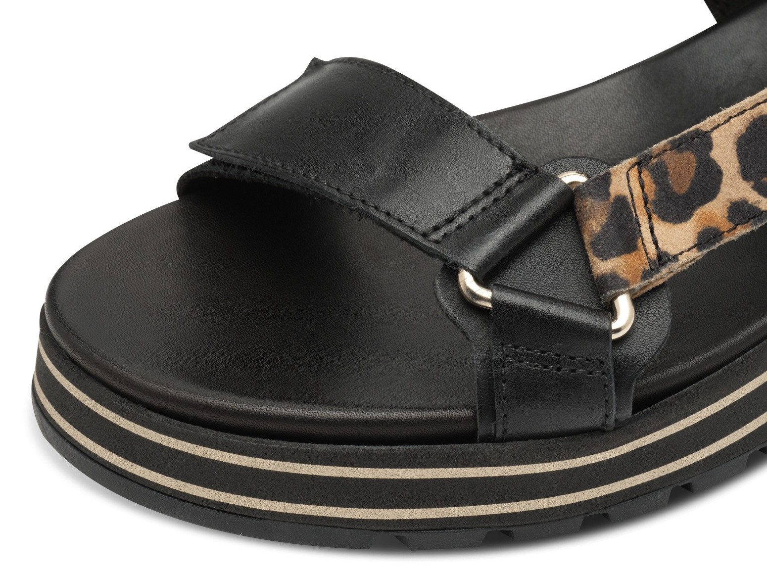 Tamaris Keilsandalette, Trekkingsandale, Riemchensandale mit verstellbaren günstig online kaufen