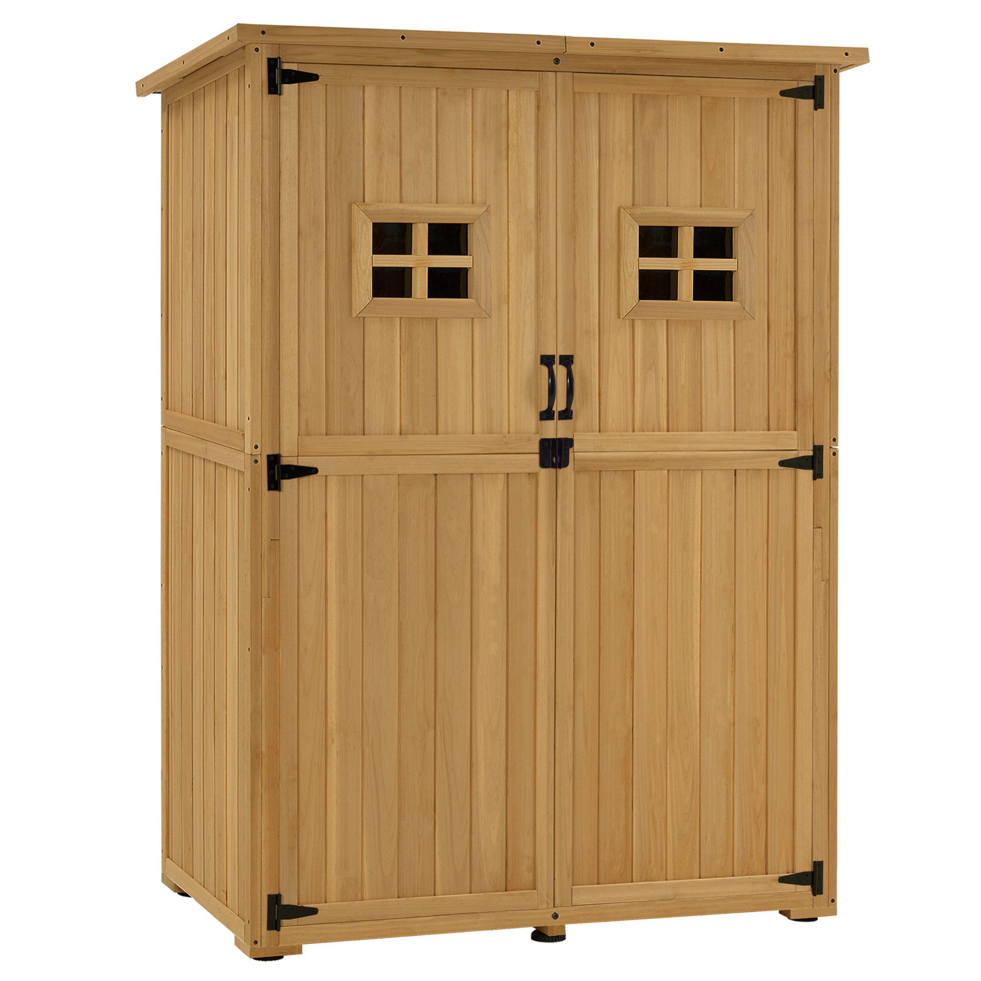 MCombo Gerätehaus M MCombo Gartenschrank Gartenhaus Holz 0912, 127×59×168 c günstig online kaufen