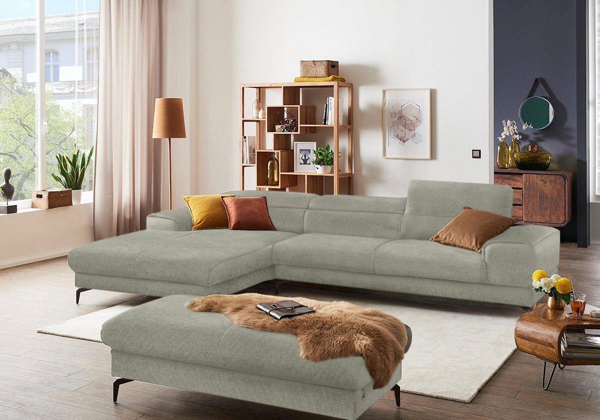 W.SCHILLIG Ecksofa "piedroo, Designsofa mit tollem Sitzkomfort, elegant und günstig online kaufen