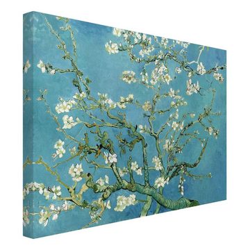 Bilderdepot24 Leinwandbild Kunstdruck Vincent van Gogh Mandelblüte blau Bild auf Leinwand XXL, Kunst & Malerei, Bild auf Leinwand; Leinwanddruck in vielen Größen