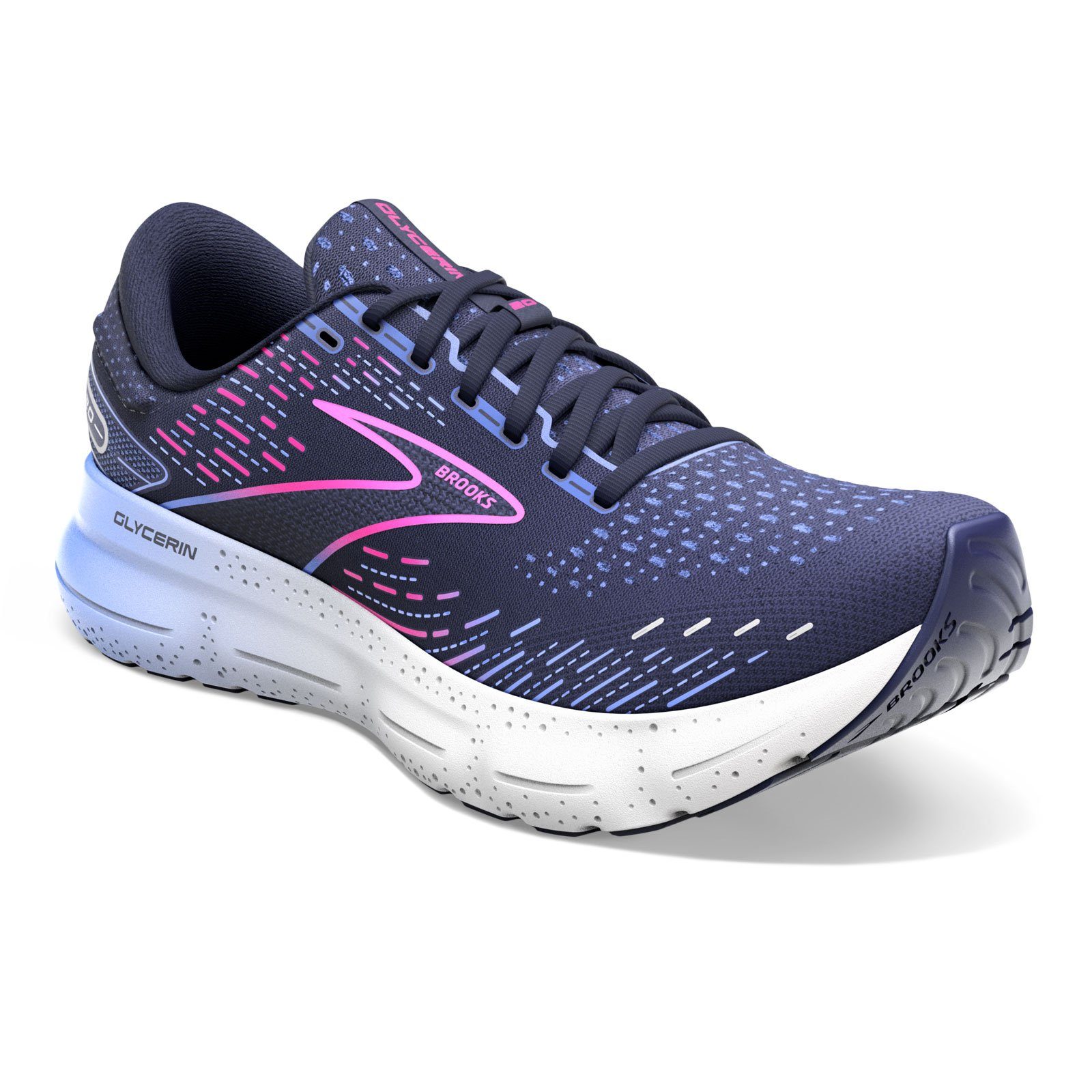 Brooks GLYCERIN 20 Lady Laufschuh Dämpfungstechnologie die auf deinen individuellen Laufstil reagiert