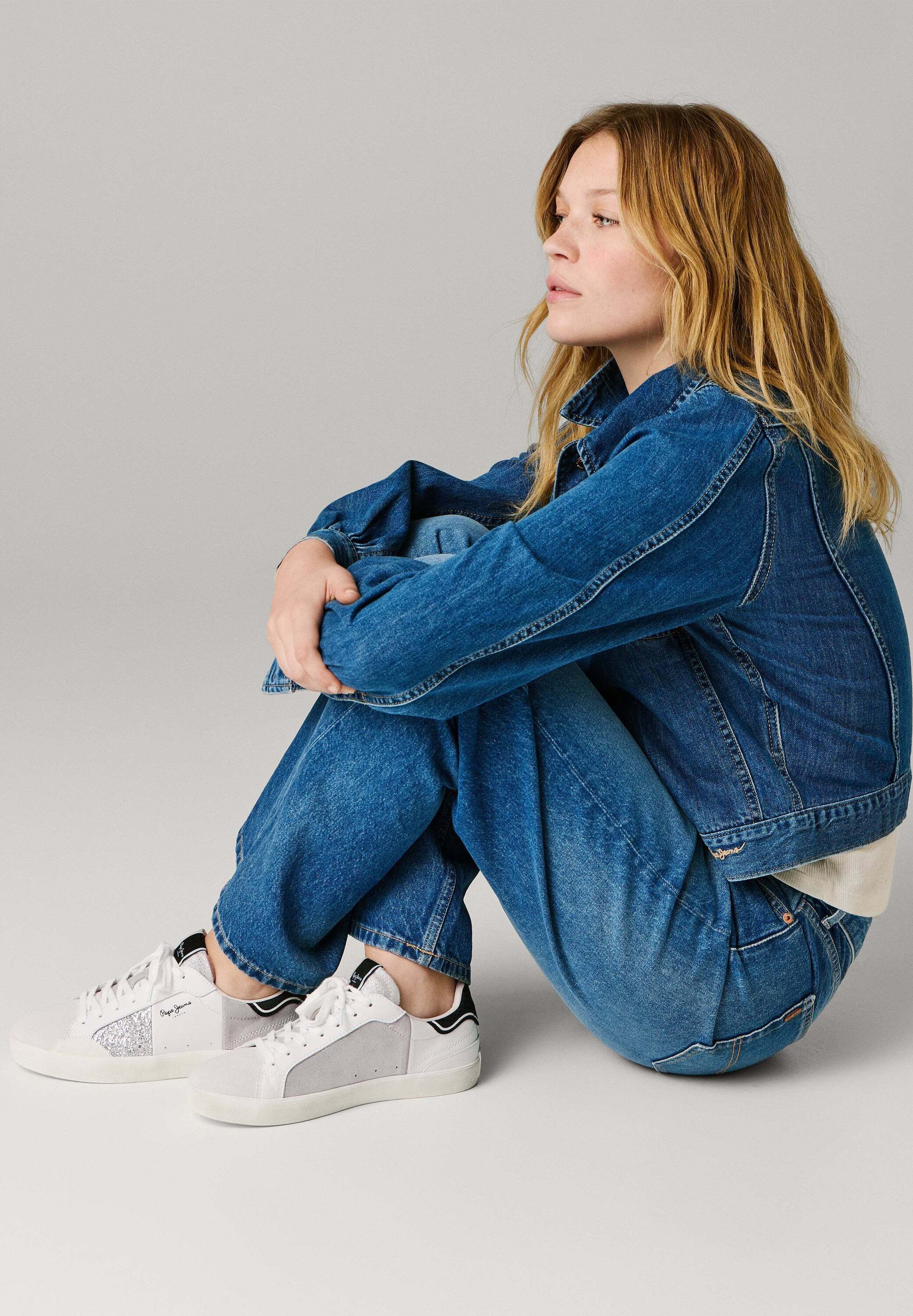 Pepe Jeans trainers LANE SILVER W Trainingsschuh
