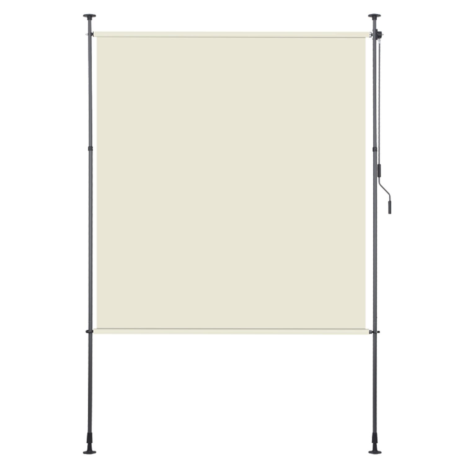 Clanmacy Senkrechtmarkise Klemmmarkise Ausziehbar BxH: 200x270cm günstig online kaufen