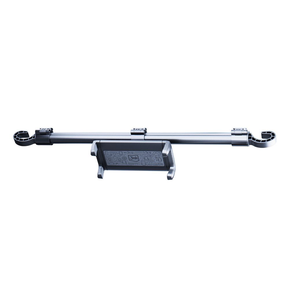 3MK Halterung Kopfstützenhalterung Tablethalterung, (bis 12.9 Zoll, Spar-Set, 1-tlg., Universal 4,7-12,9 Zoll, verstellbar, Aluminium, für Kinder)