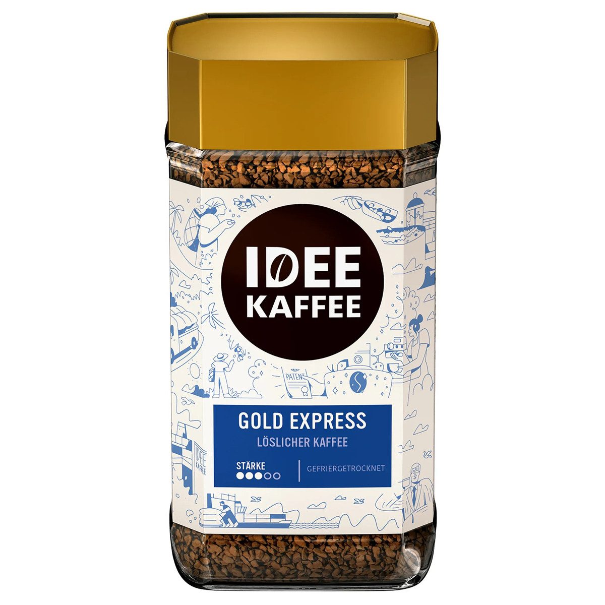 IDEE KAFFEE Kaffee, Idee Kaffee Gold Express