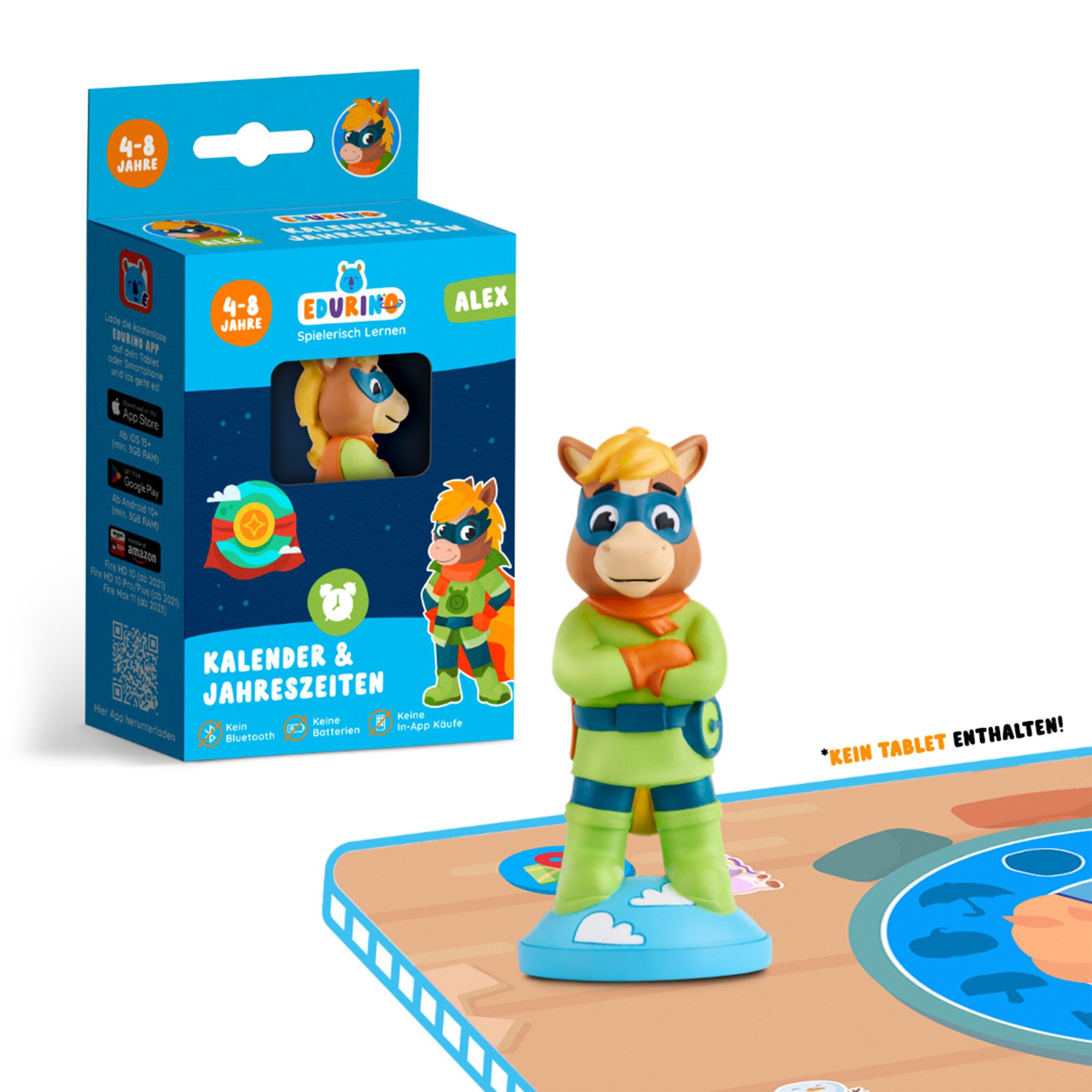 Edurino Lernspielzeug Lernfigur Edurino Hero Alex - Kalender und Jahreszeit günstig online kaufen