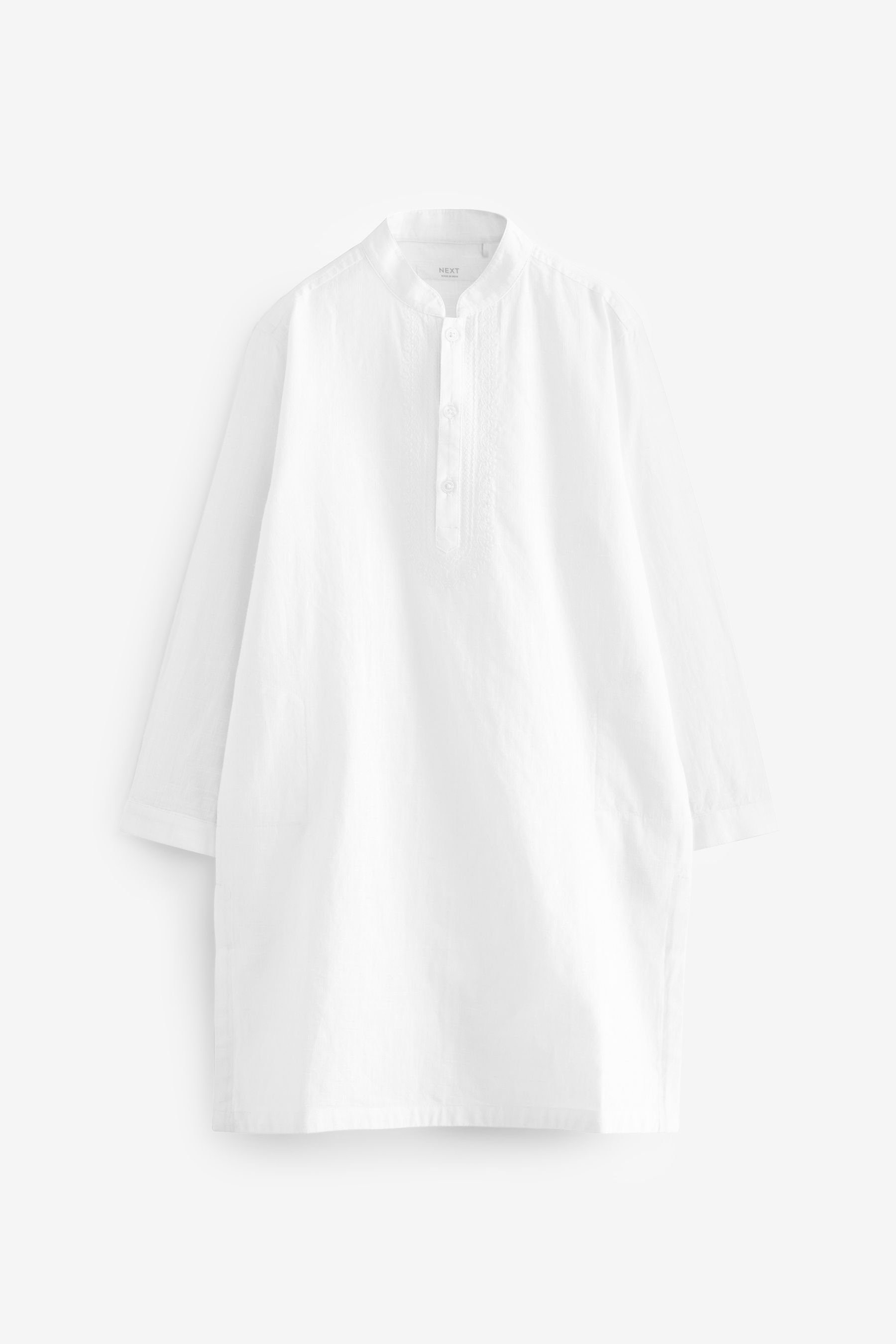 Next Tunikashirt Besticktes Kurta-Hemd für Jungen (1-tlg)