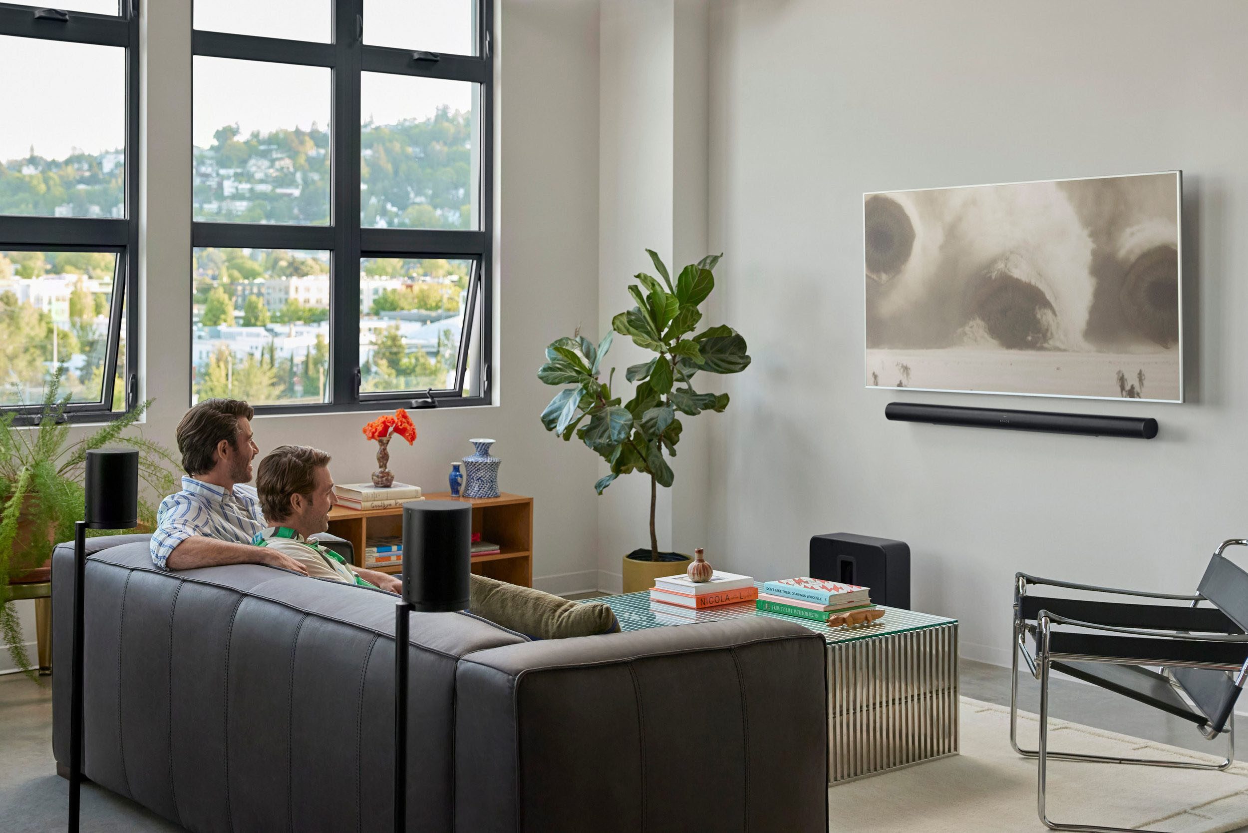 Sonos Heimkinosystem Set: Arc Ultra + Sub G4 (80 W, Bluetooth, LAN (Ethernet), WLAN)