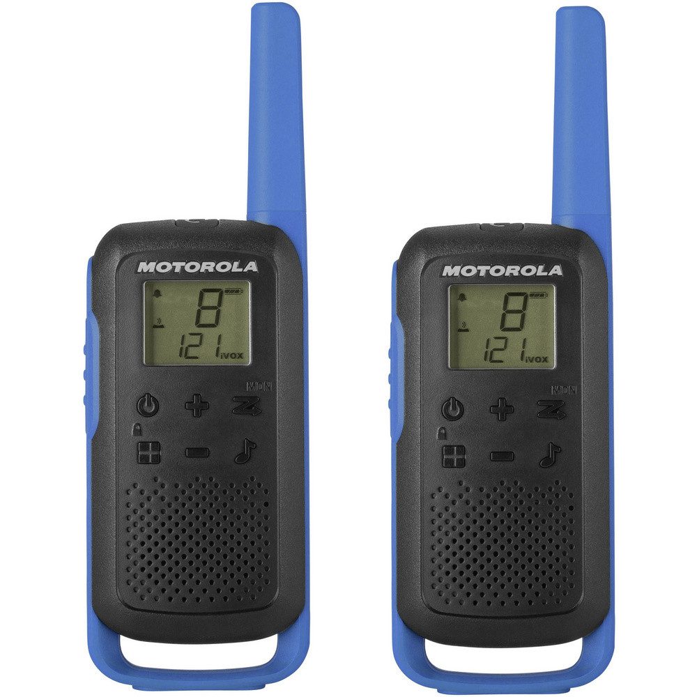 Motorola Solution Walkie Talkie Motorola Solutions TALKABOUT T62 blau PMR-Handfunkgerät