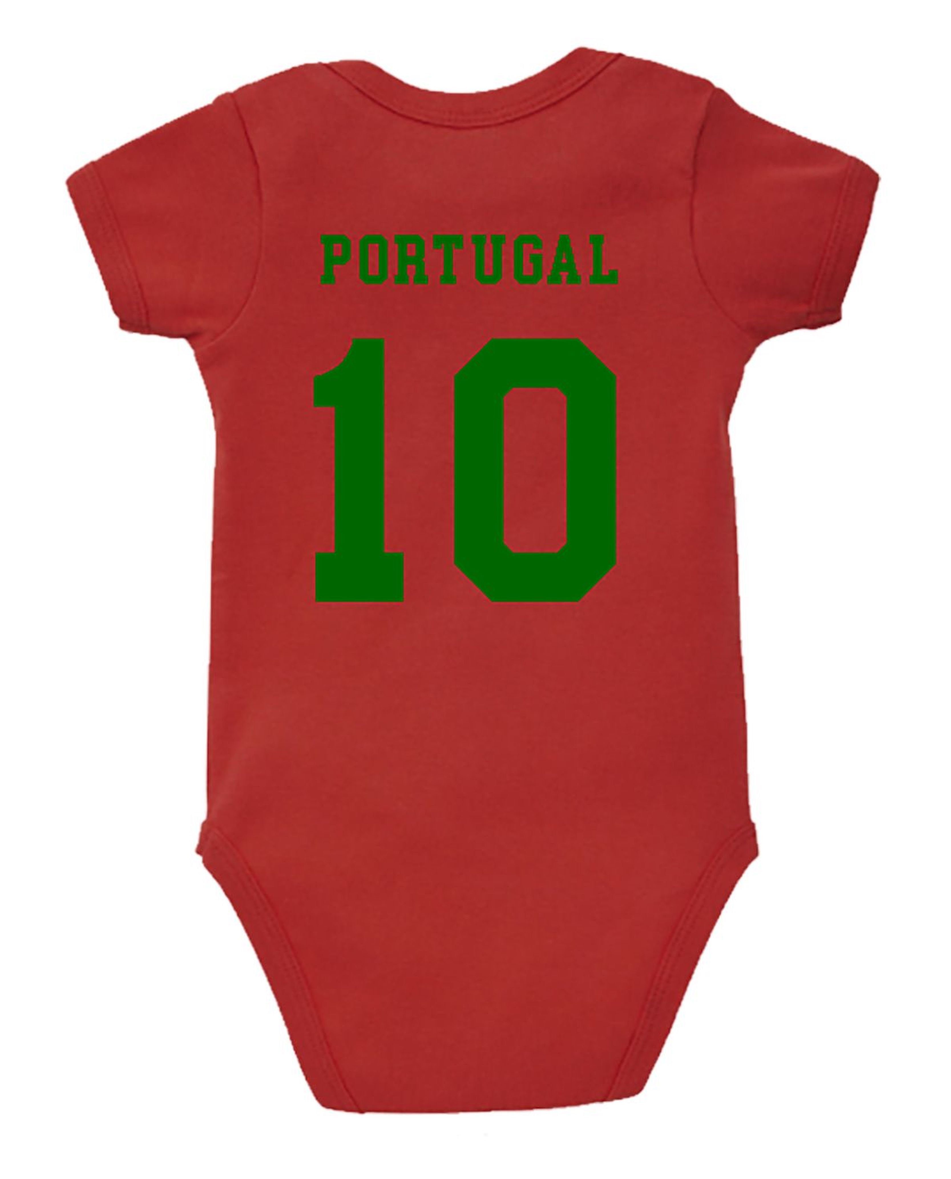 Kurzarmbody Motiv Youth Strampler trendigem Portugal Kinder mit Body Designz Baby