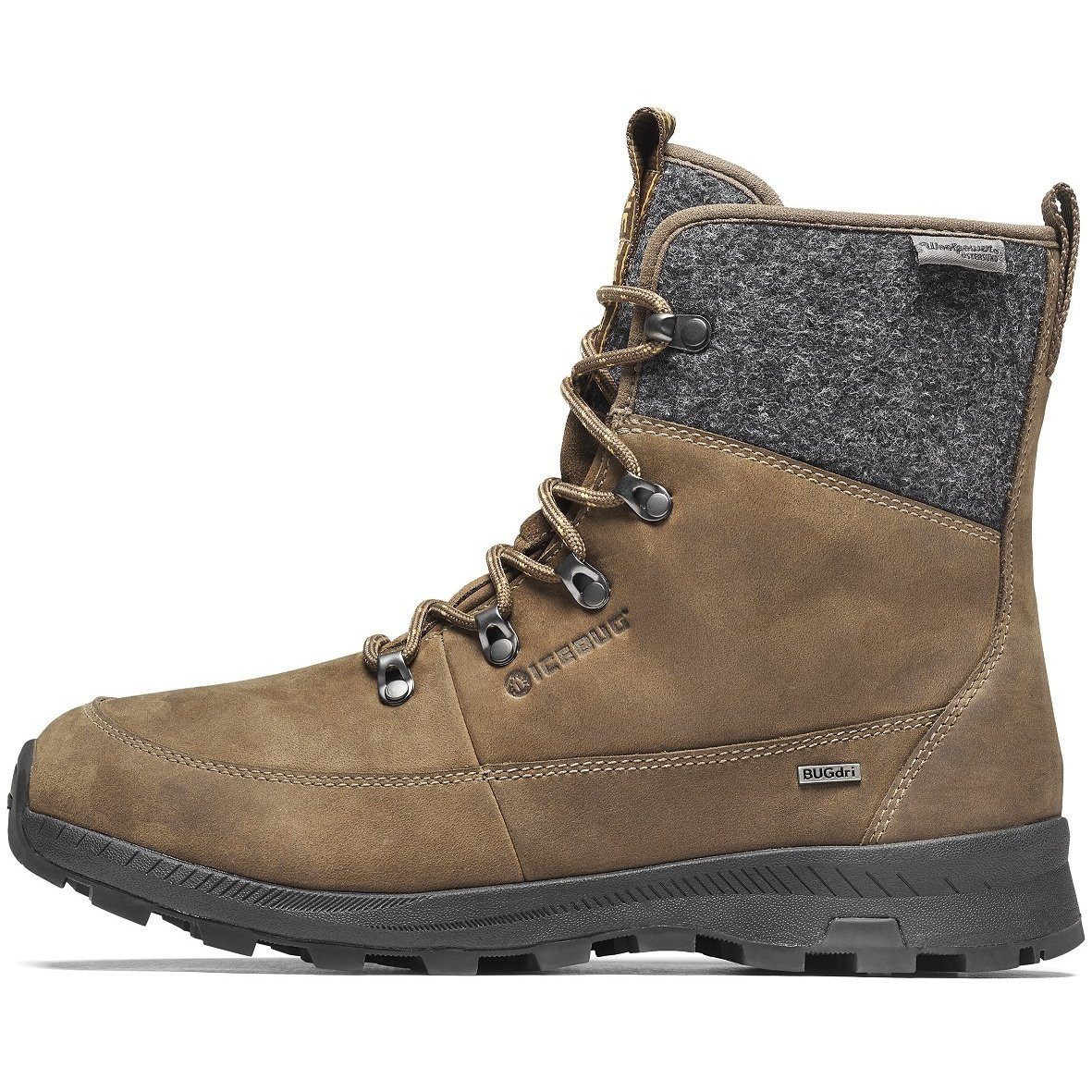 Icebug Winterschuhe Adak Woolpower Michelin Wic (BUGdri®-Membran) Winterstiefel