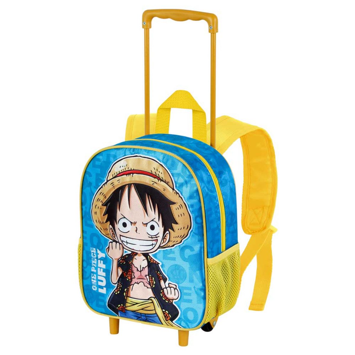 One Piece Rucksack - Kleiner Kinder Rucksack Blau Reisetasche mit Trolleyfunktion (1-tlg)