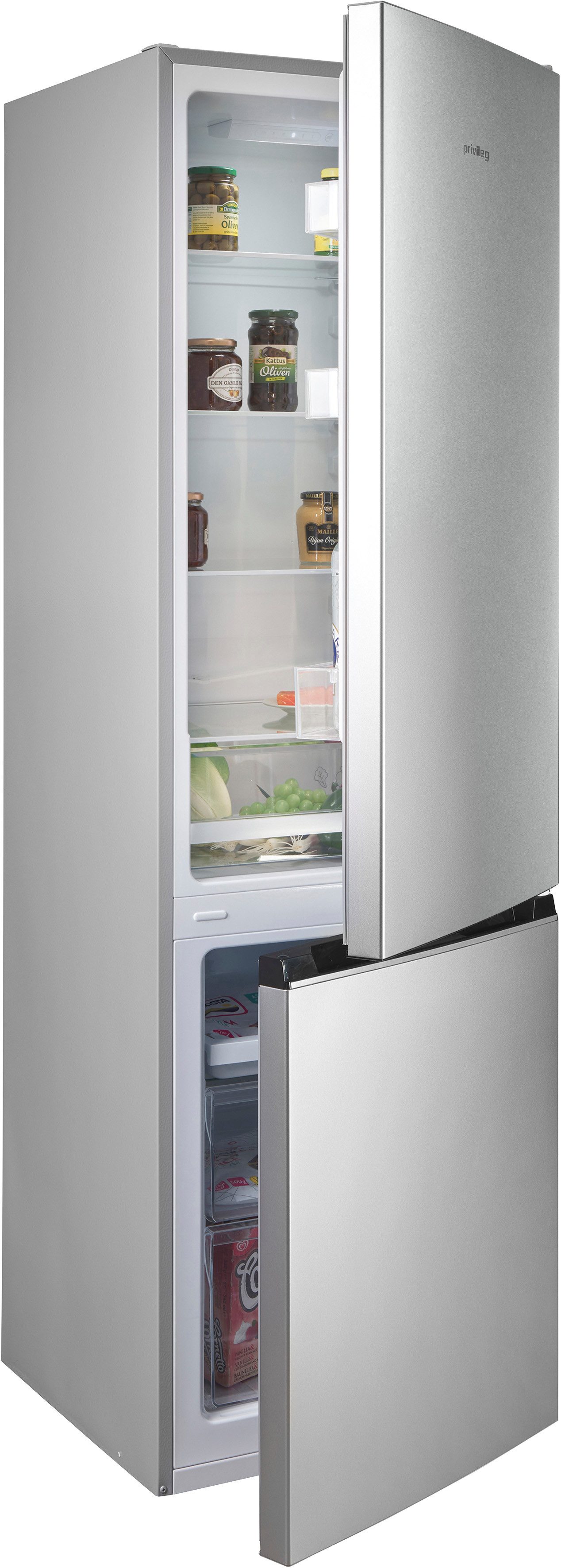 Privileg Kühl-/Gefrierkombination PRKS 8261 S4E, 177 cm hoch, 54 cm breit, Kapazität 262 Liter