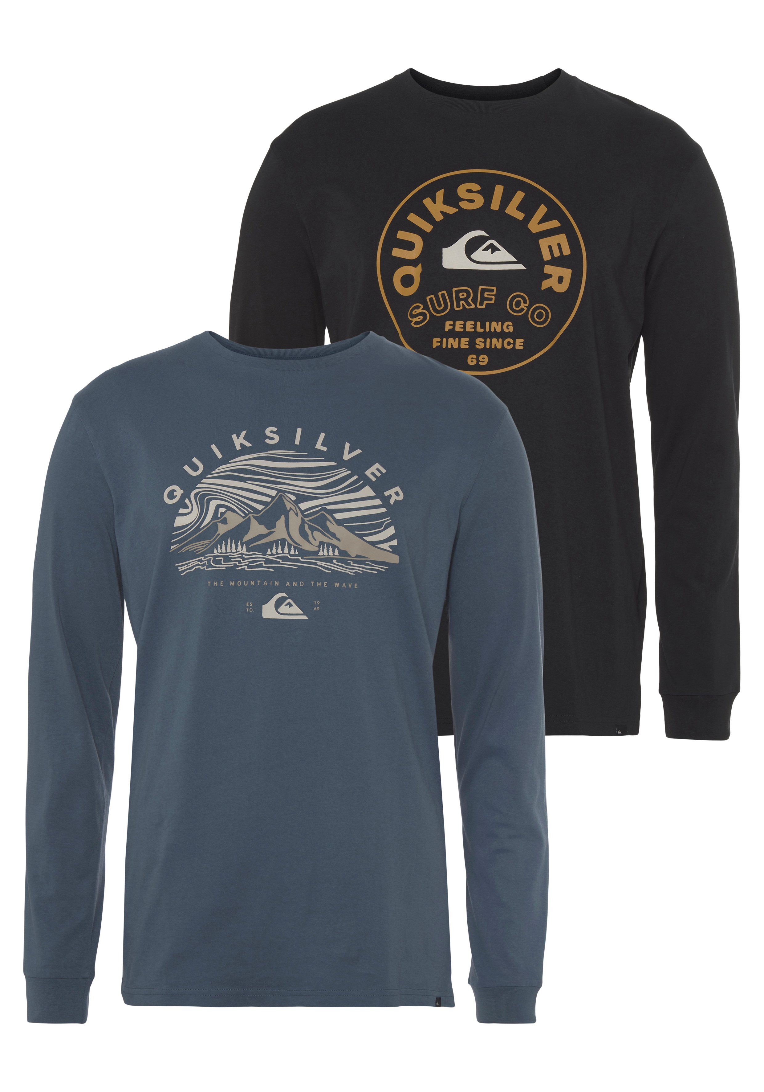 Quiksilver T-Shirt TIMELESHORT SLEEVE DUNESCAPE PACK LS TEE YM | Sport-T-Shirts