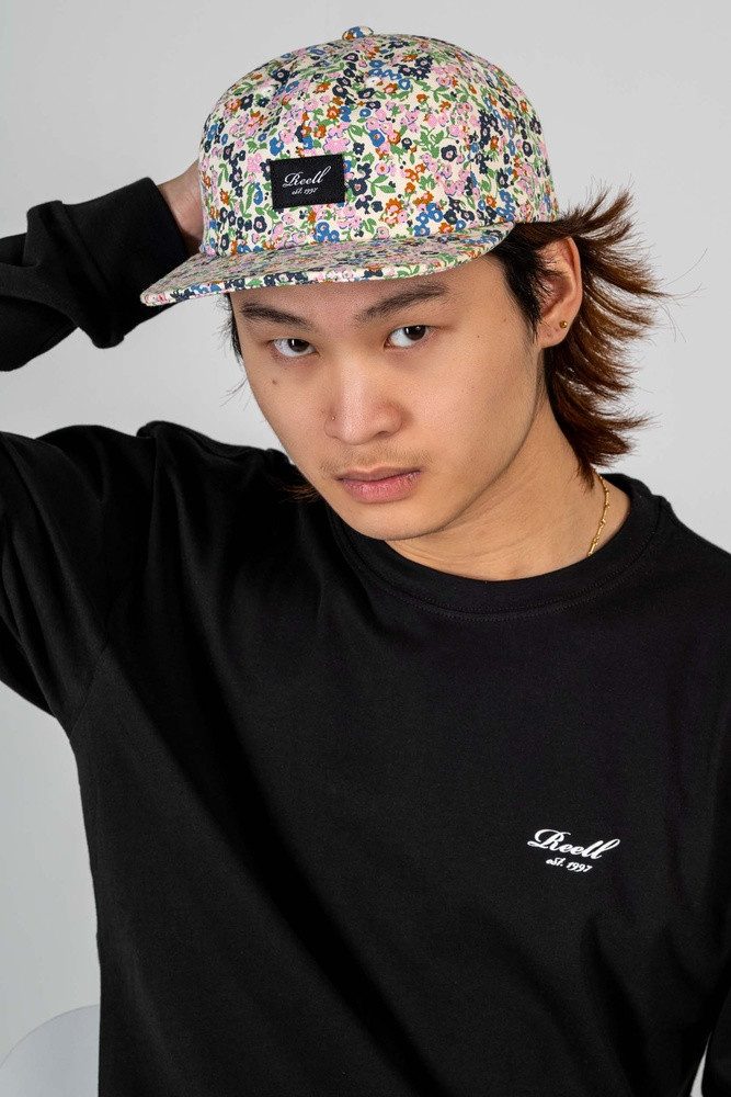 REELL Snapback Cap Flat 6-Panel Cap