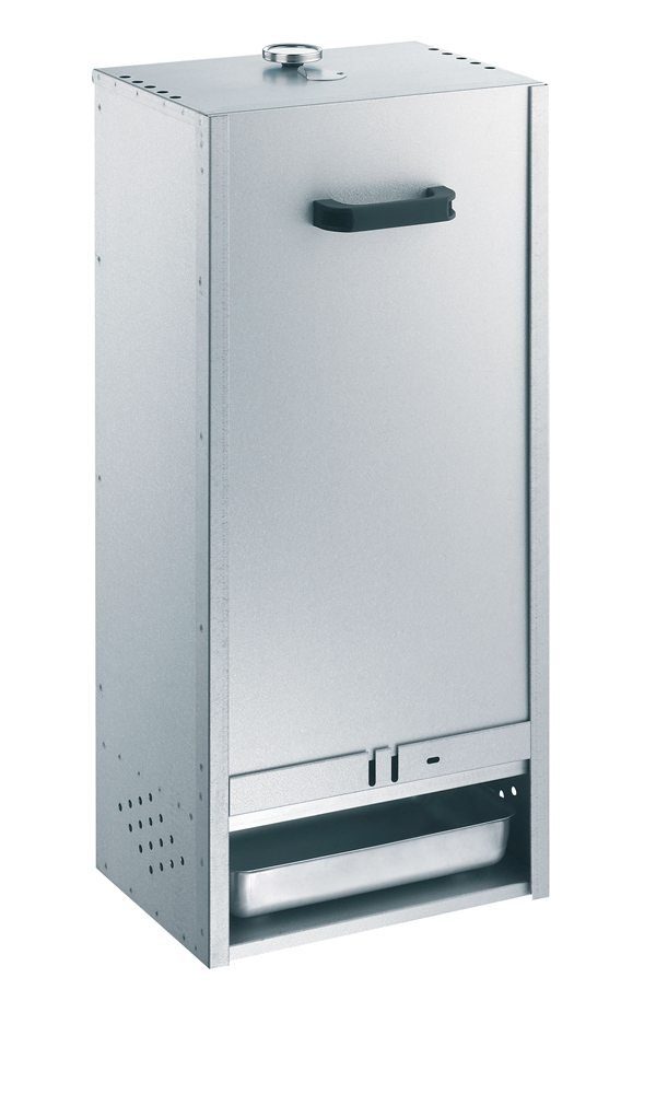 Peetz Räucherofen Räucherofen mit Schieber 63001 aluminiertes Stahl