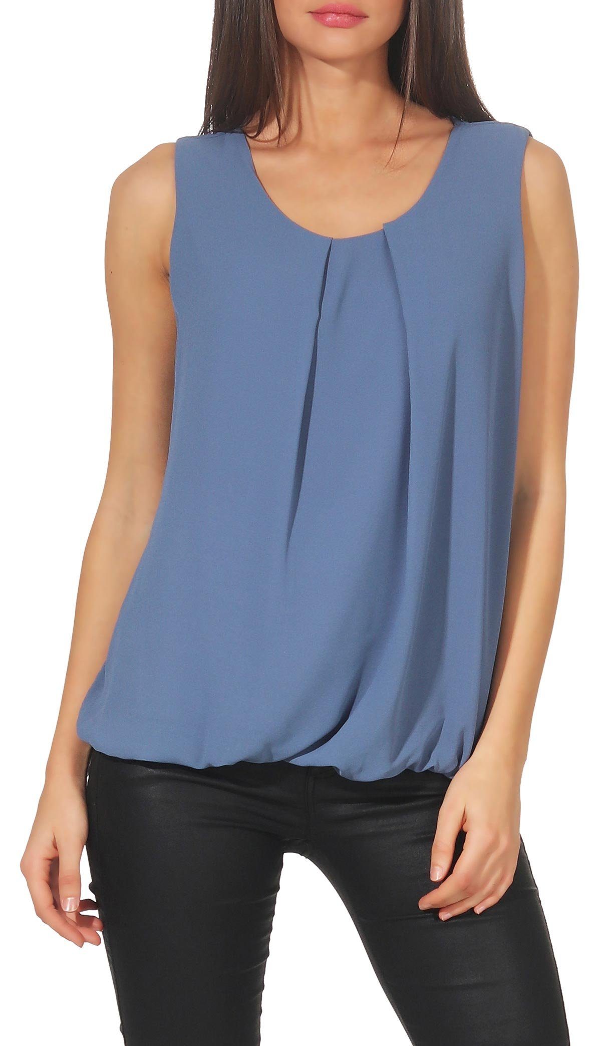 Chiffonbluse 6879
