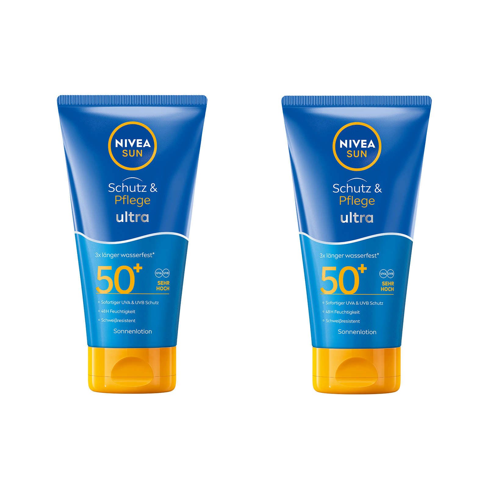Sonnenschutzlotion SUN Schutz & Pflege Ultra wasserfeste LSF50+ 2 x 150ml