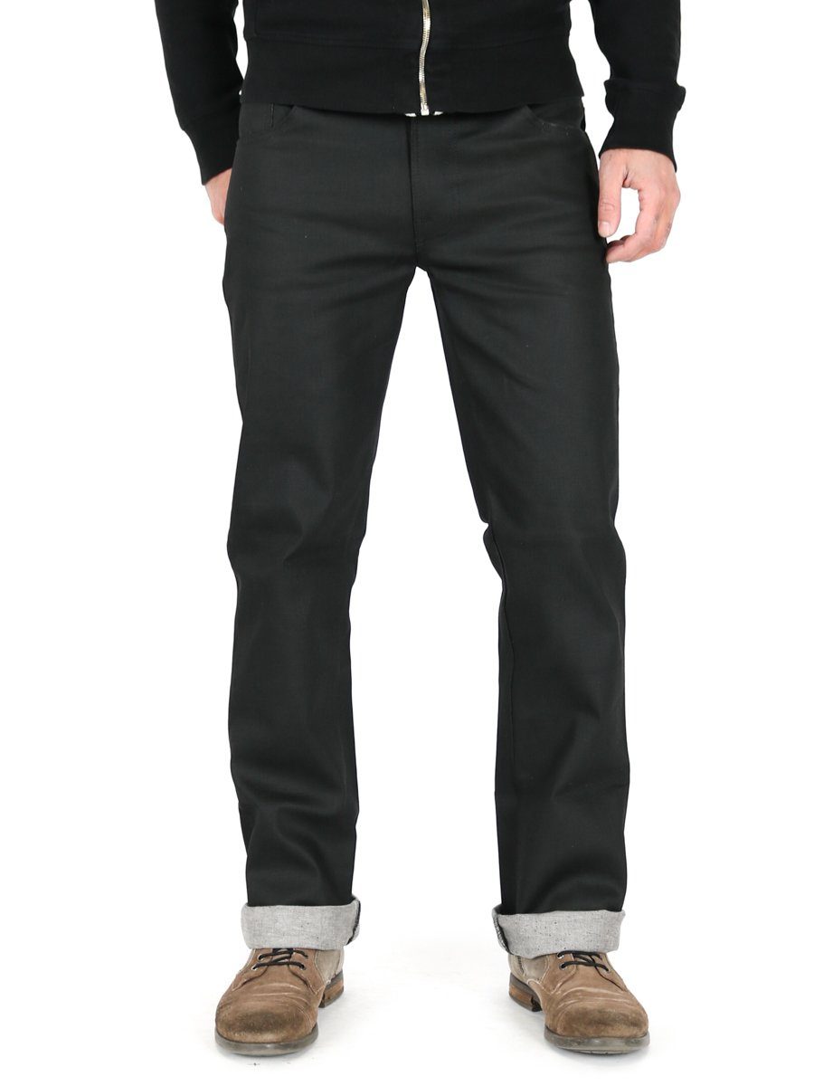 Nudie Jeans Regular-fit-Jeans Herren Straight Stretch Hose Beschichtet,  Slim Jim Dry Black Coated online kaufen | OTTO