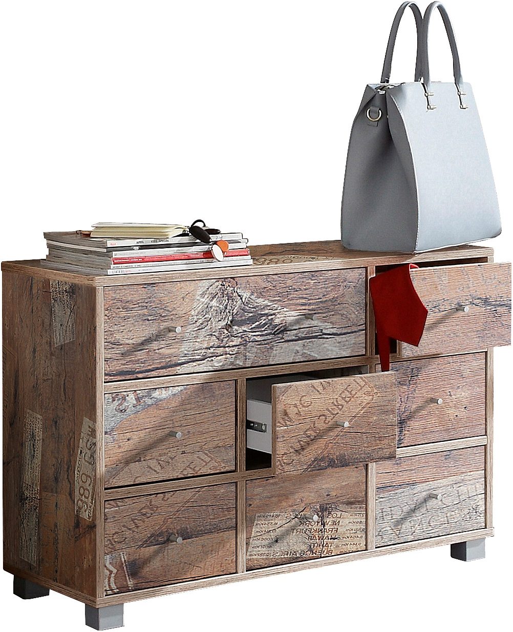 Sideboard ANDRIA mit Dekorationselementen