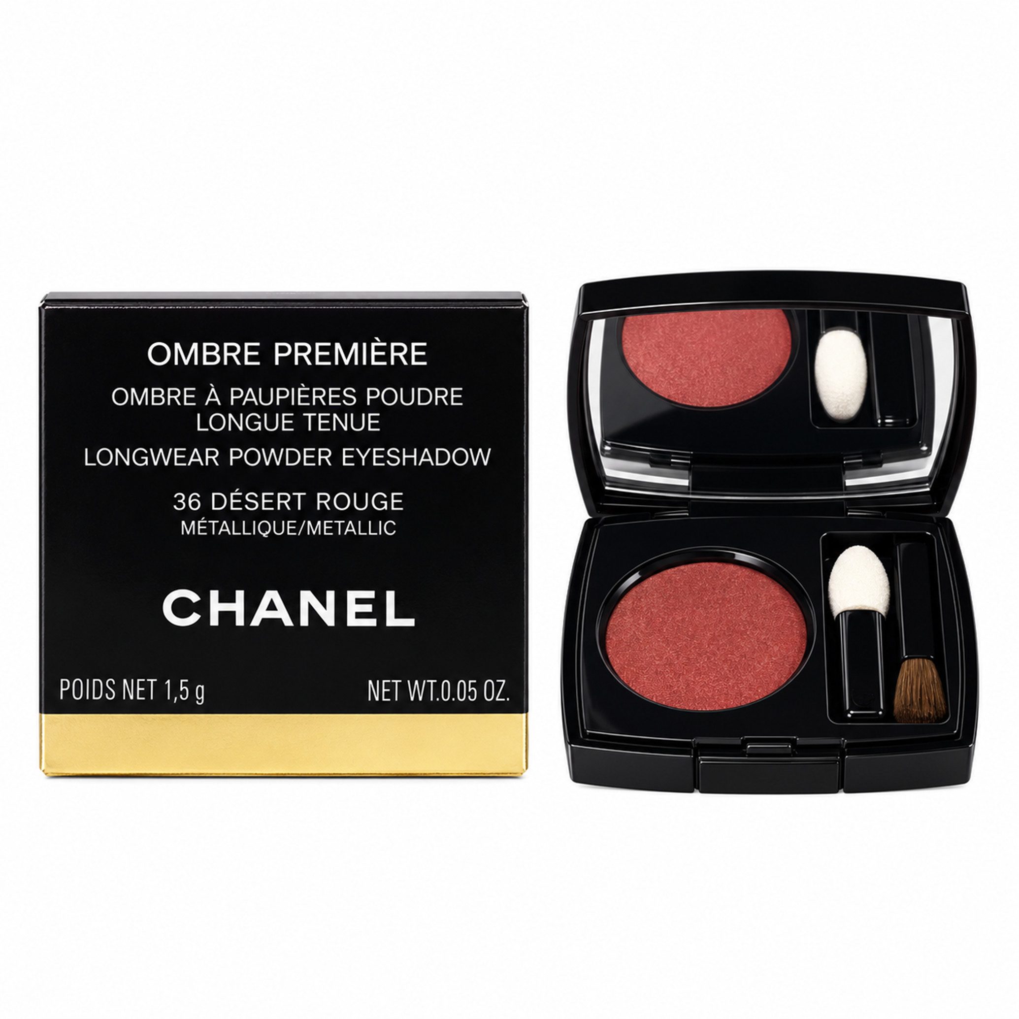 CHANEL Lidschatten Chanel Ombre Premiere Lidschatten Eyeshadow 36 Desert Rouge 2,2g