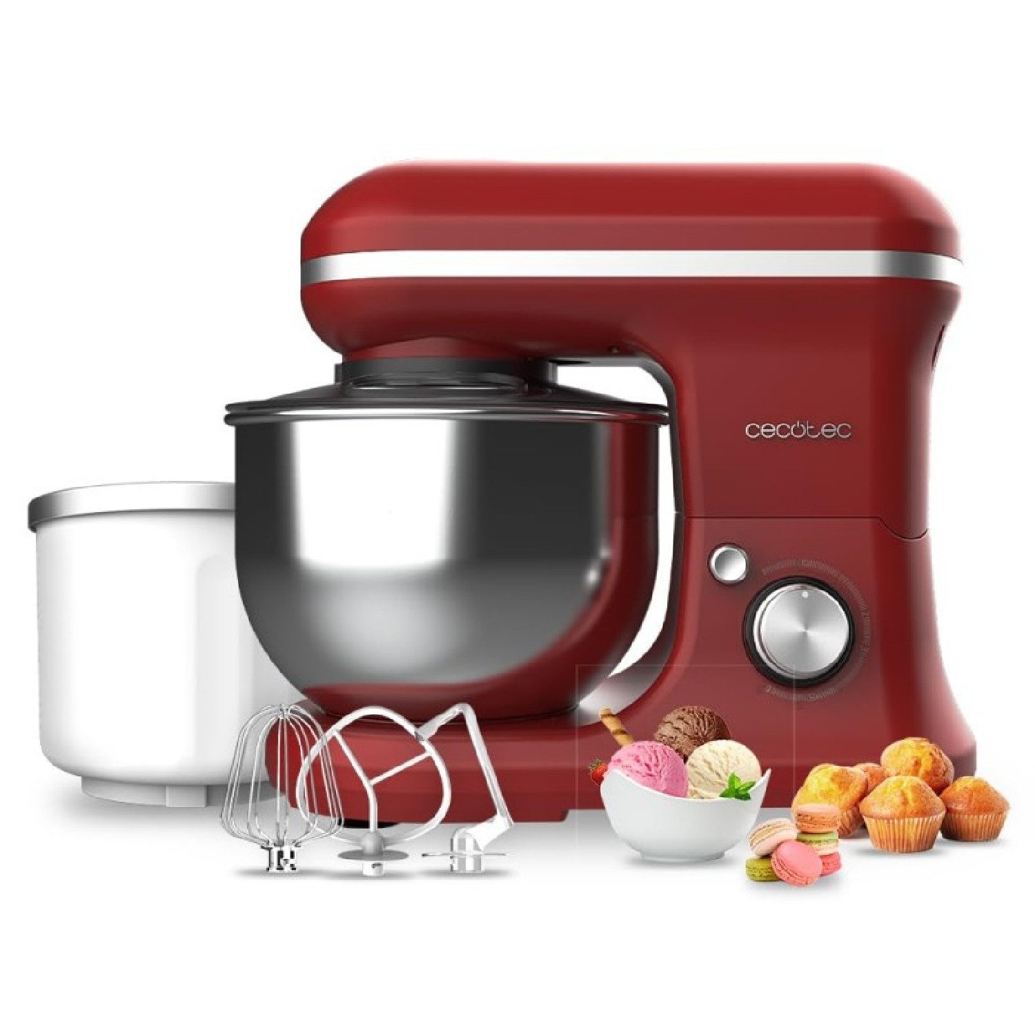 Cecotec Küchenmaschine, 5 l Schüssel