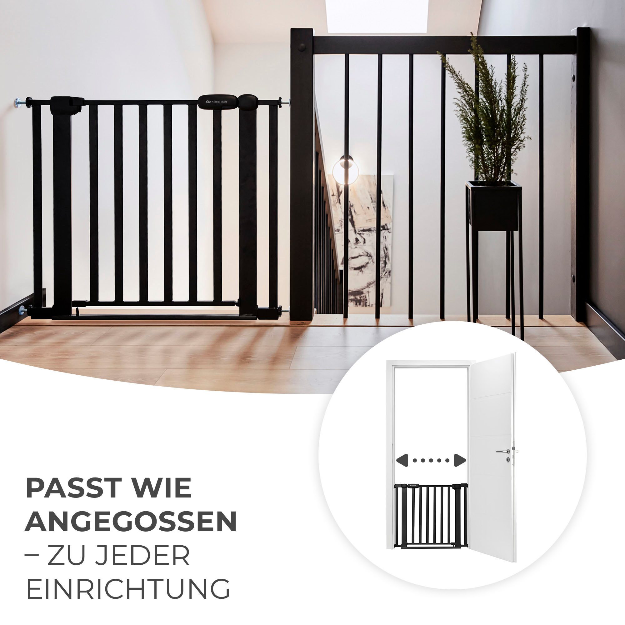 Kinderkraft Türschutzgitter LOCK & GO günstig online kaufen