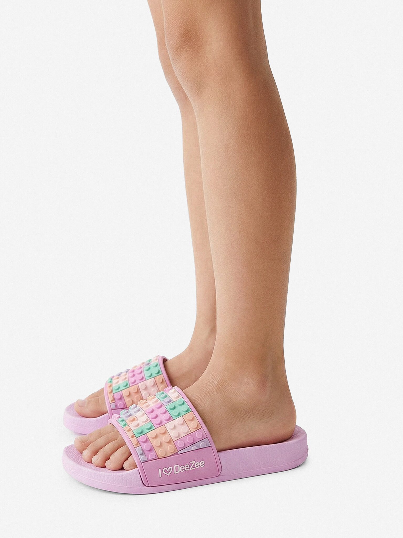 DeeZee Deezee Flip-Flops Mädchen Bunt DeeZee-CEO-P3047043DZ Pink Badepantolette