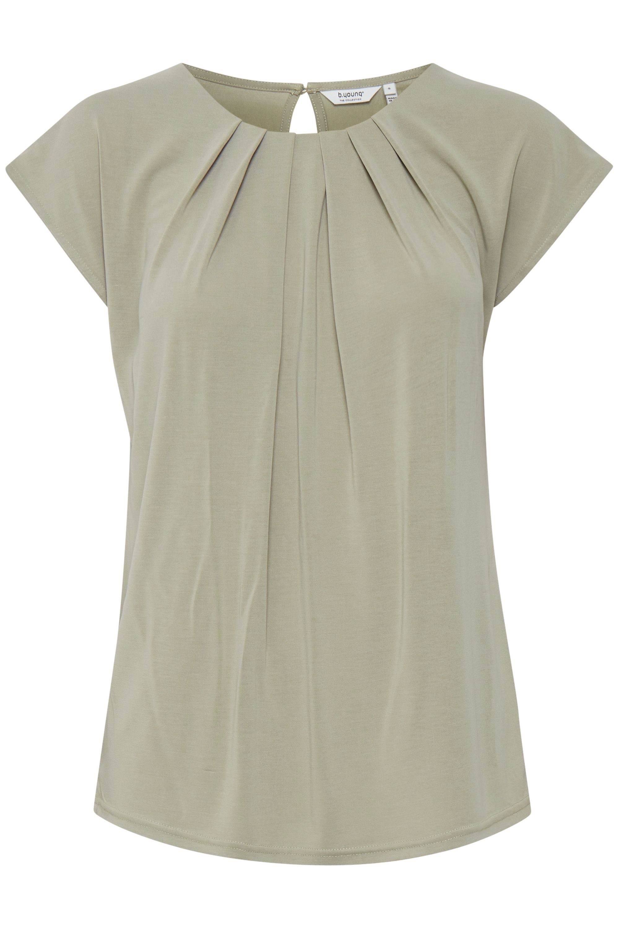 b.young Shirtbluse BYPERL TOP -20811284 Seagrass (166008)