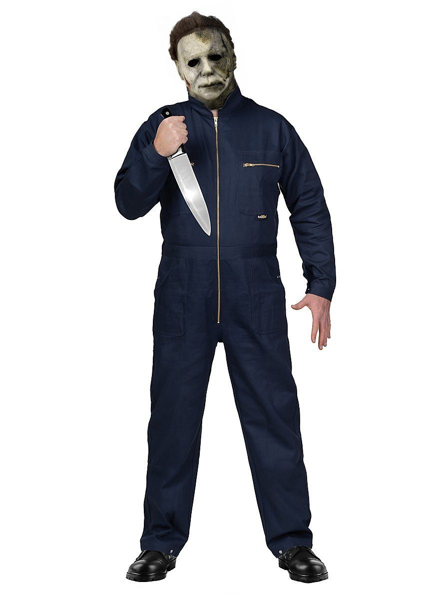Metamorph Kostüm Halloween Michael Myers Kostüm mit original Maske, Halloween Michael Myers Kostüm mit lizenzierter Michael Myers Maske!