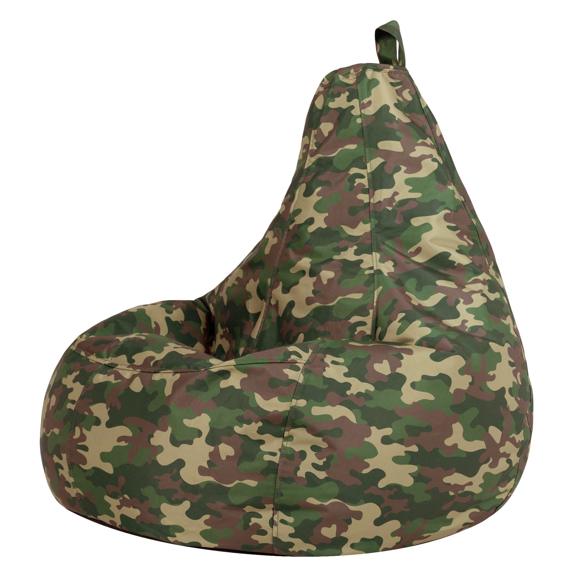 icon Sitzsack Sessel mit Rückenlehne Camouflage, Sitzsack XXL, Gaming Sitzsack, Made in Germany, Erwachsene & Kinder