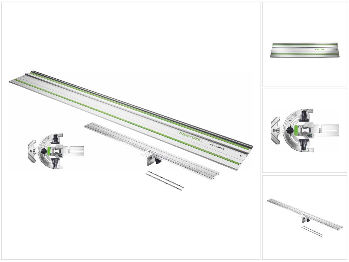 FESTOOL Elektrohobel FS-WA Winkelanschlag für Führungsschiene FS/2 60º Schnitt + FS 1400/2