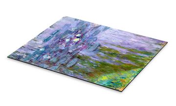 Posterlounge Alu-Dibond-Druck Claude Monet, Seerosen III, Wohnzimmer Malerei