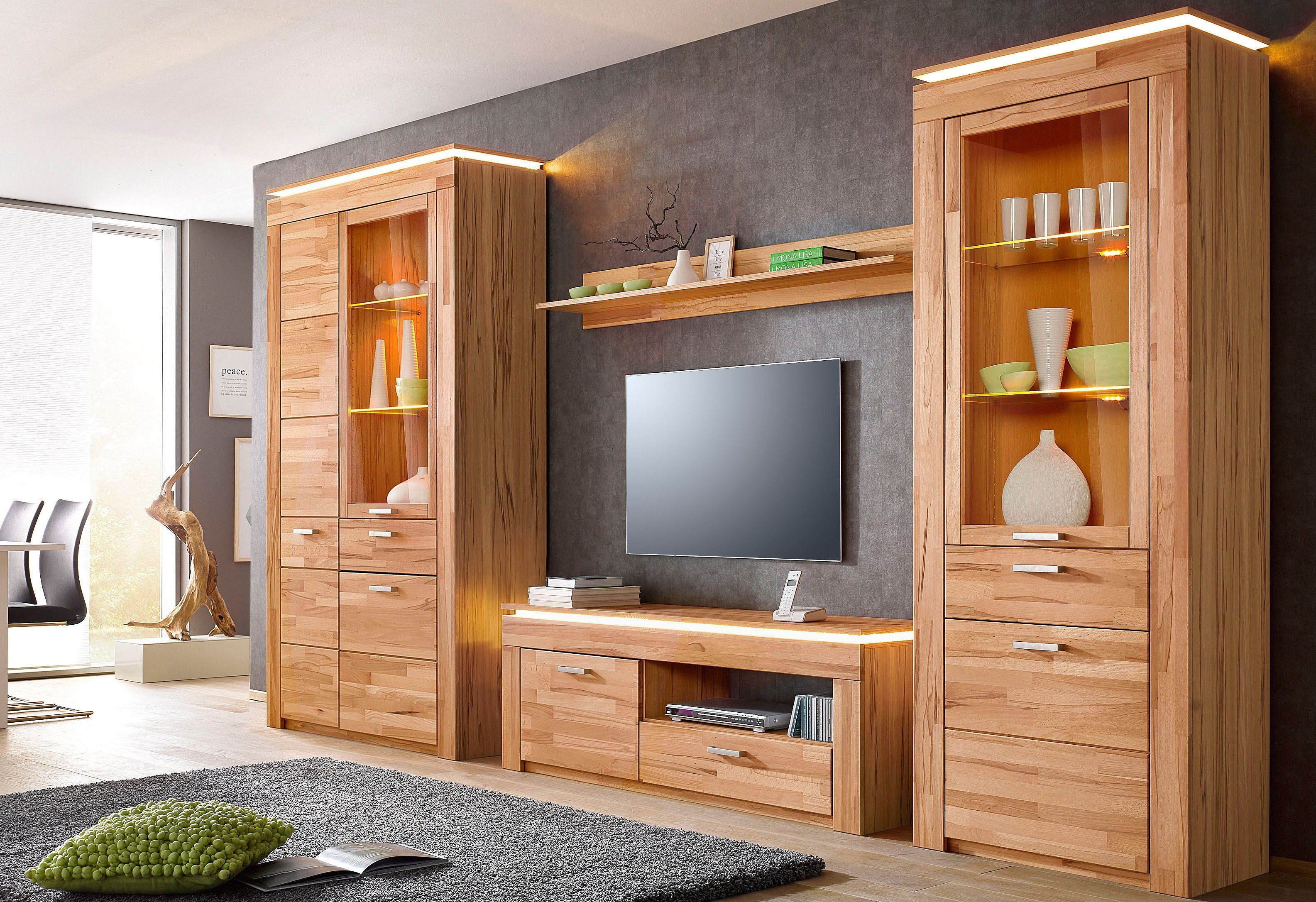 Wohnwand, (Set, 4St) online kaufen OTTO