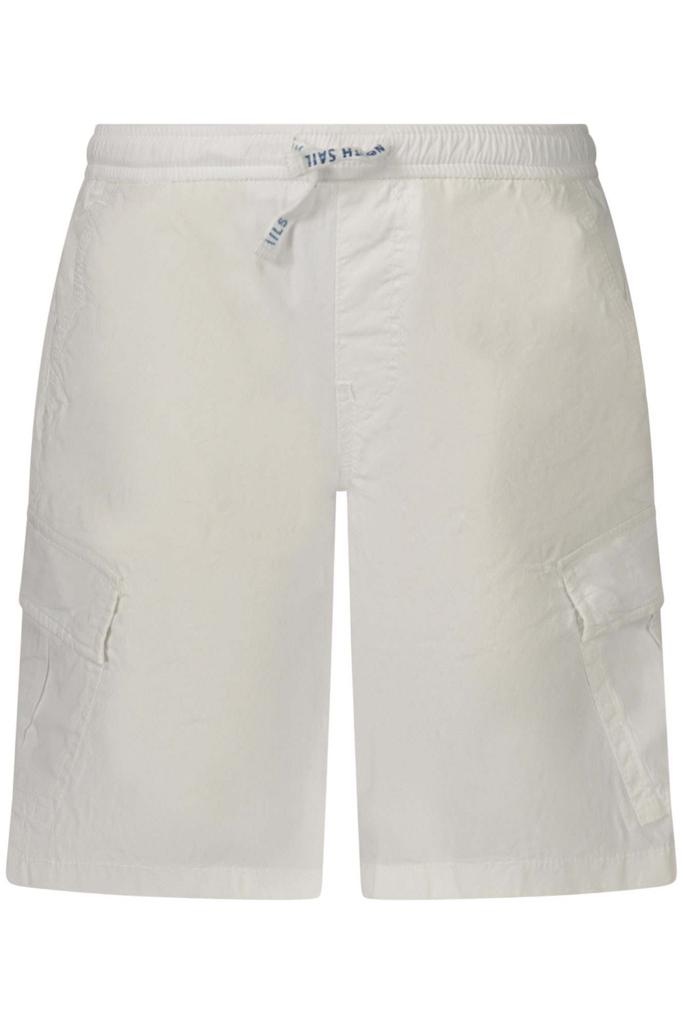 North Sails 5-Pocket-Hose Kinder Shorts Weiß - Elastischer Bund, 4 Taschen, Ocean Positive