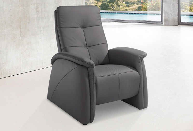 exxpo - sofa fashion Sessel, mit Relaxfunktion und 2 Armlehnen