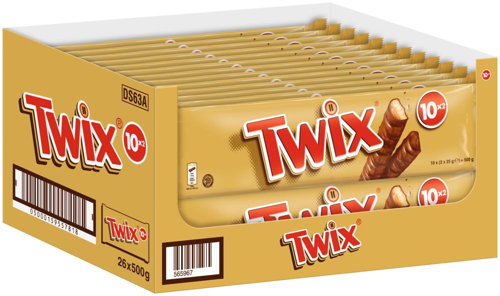 Twix Süßigkeit TWIX Multipack 26x10x50g