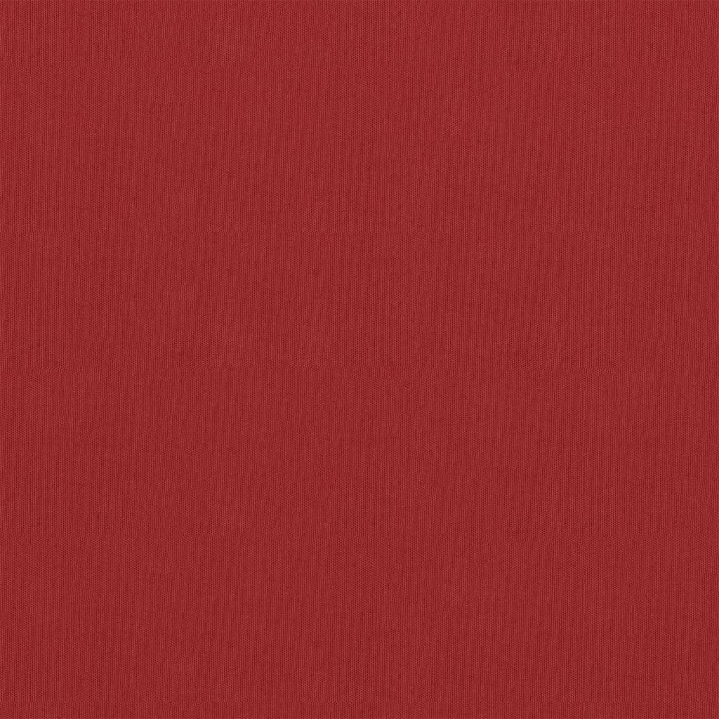 furnicato Balkonsichtschutz Balkon-Sichtschutz aus PU-beschichtetem Oxford-Gewebe 120x400 cm Rot (1-St)