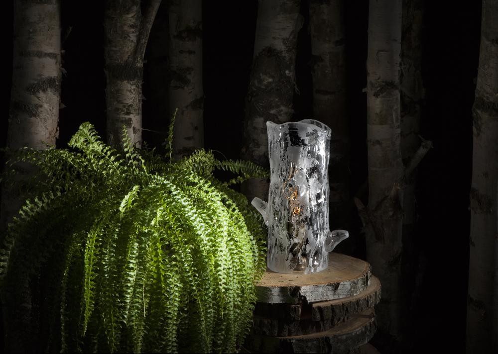 JVmoebel Schreibtischlampe Kristall Tischleuchte im antiken Stil mit elegantem Design, Ersatzlampe, Warmweiß, Made in Europa