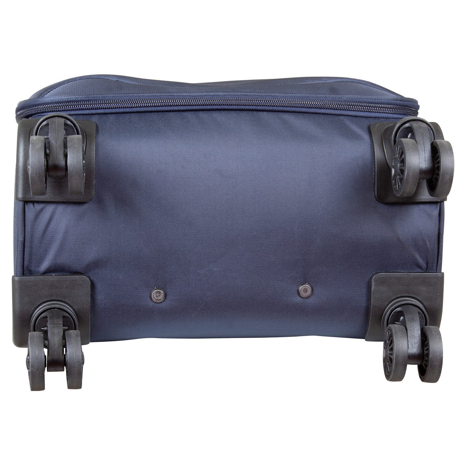 Trendyshop365 Weichgepäck-Trolley Cordoba, 3 Größen, 4 Farben, 4 Rollen, Zwillingsrollen, Zahlenschloss, Dehnfalte