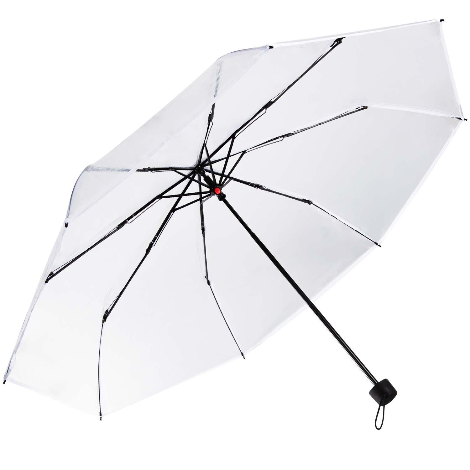 Goods+Gadgets Stockregenschirm, Eleganter Regenschirm in transparent günstig online kaufen