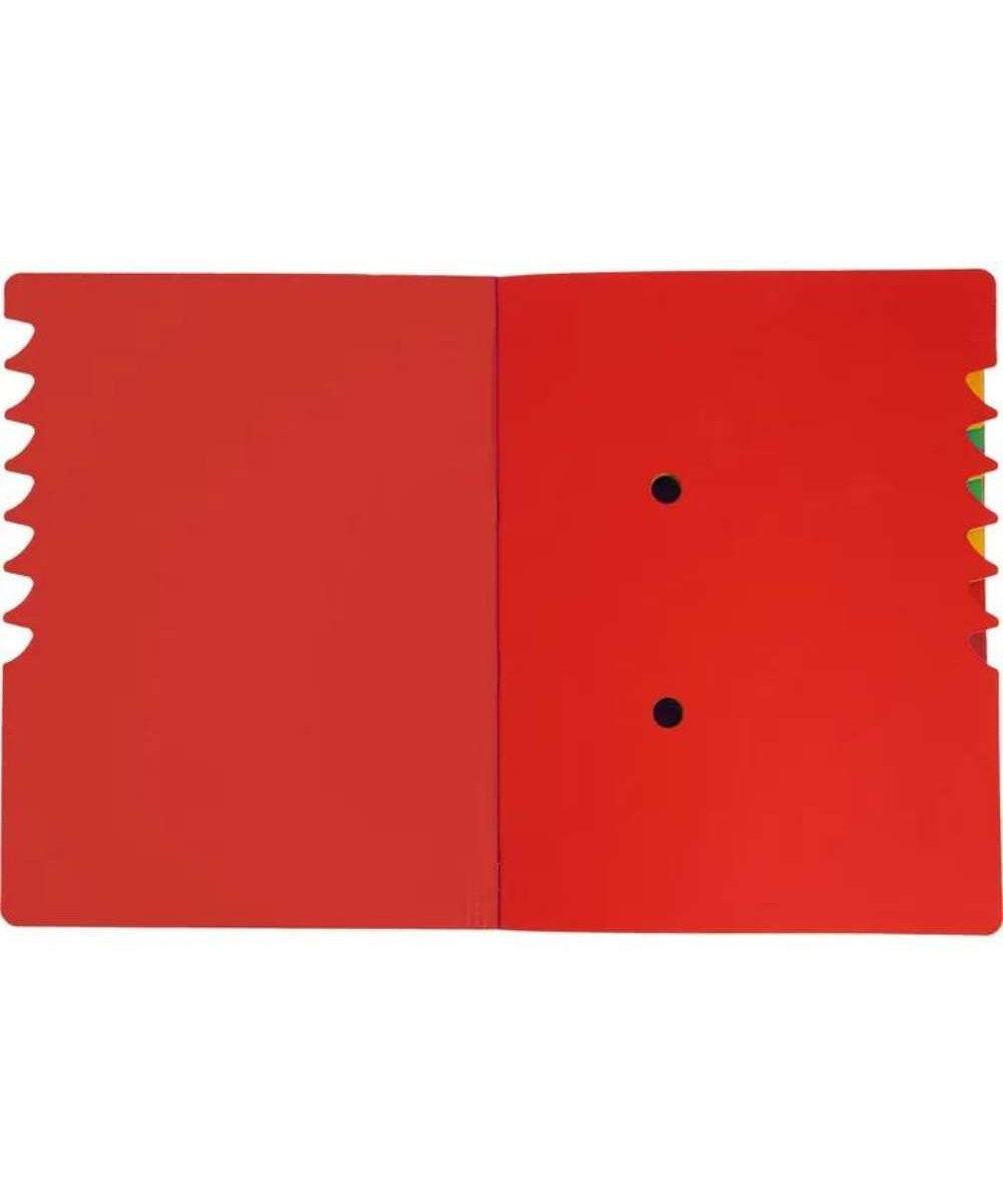 LEITZ Aktenordner Leitz Ordnungsmappe mit 7 Fächern, 430 g/qm (Einband), 350 g/qm (Fächerblock)