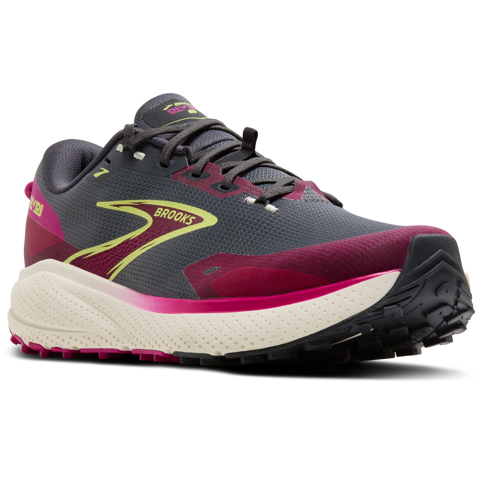 Brooks Divide 6 Lady 1204491B087 Trailrunningschuh Zu Hause auf dem Bürgersteig oder auf dem Trail