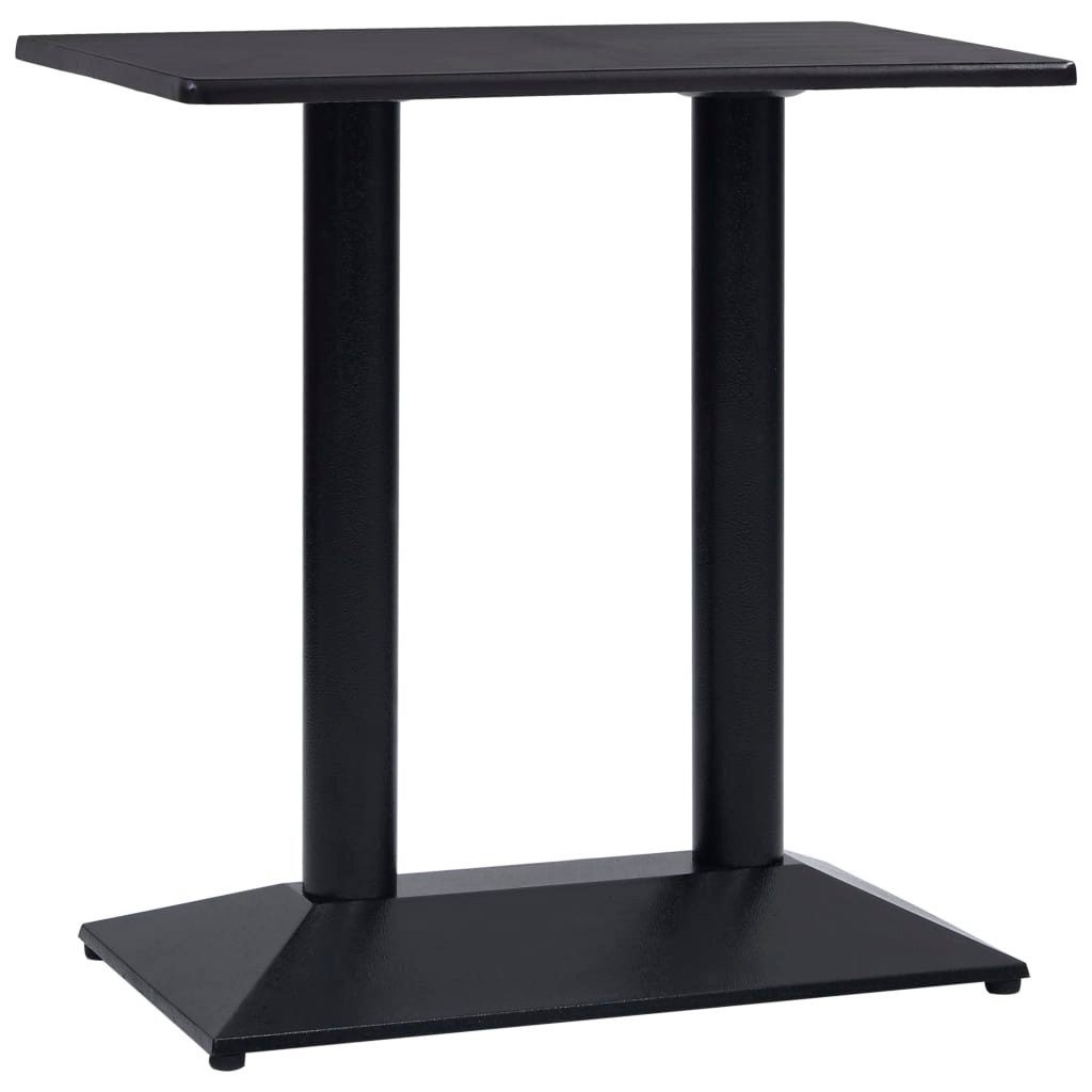 vidaXL Tischbein Bistrotisch-Gestell Schwarz 70x40x72 cm günstig online kaufen