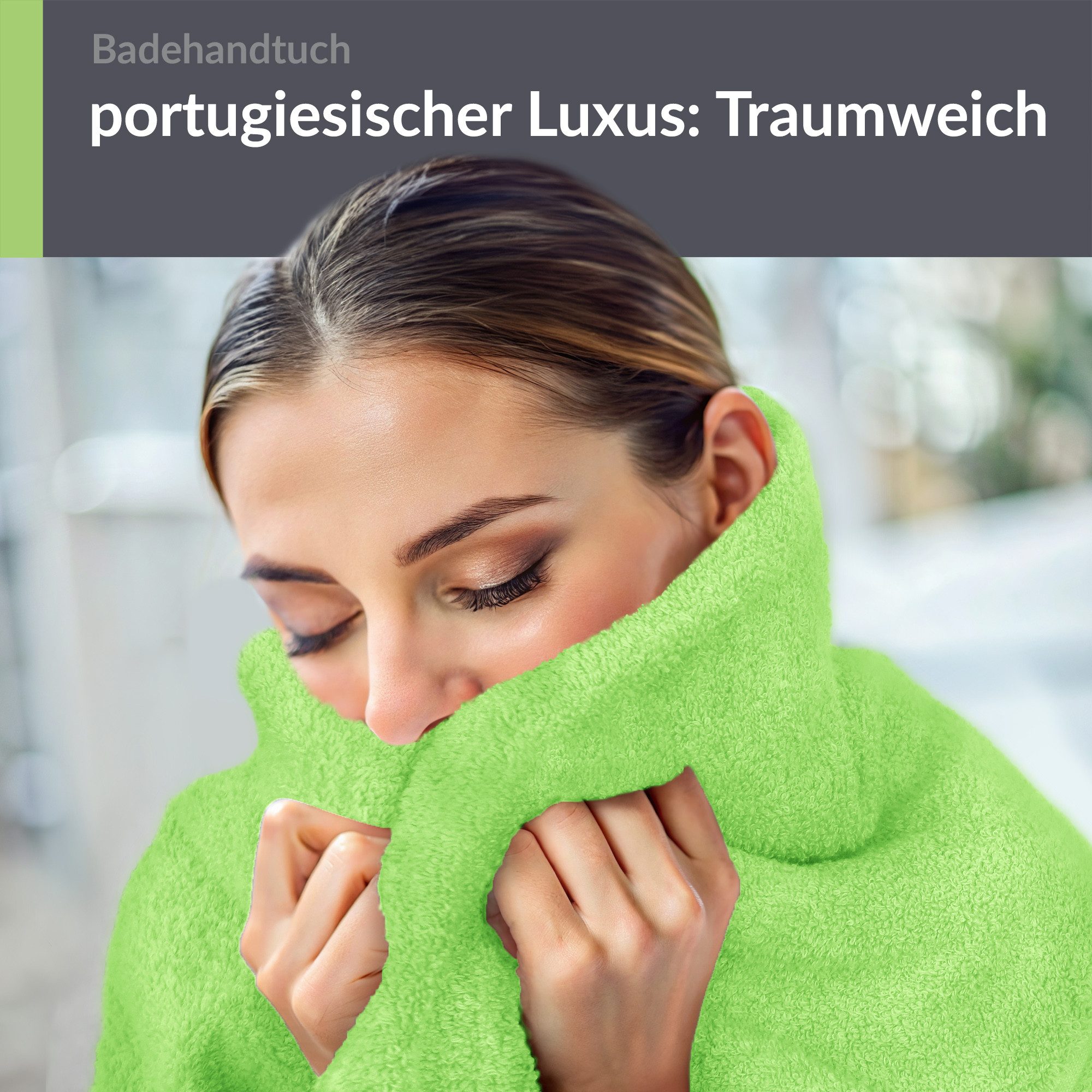 Lashuma Badetuch - Badehandtuch Linz, Frottee günstig online kaufen
