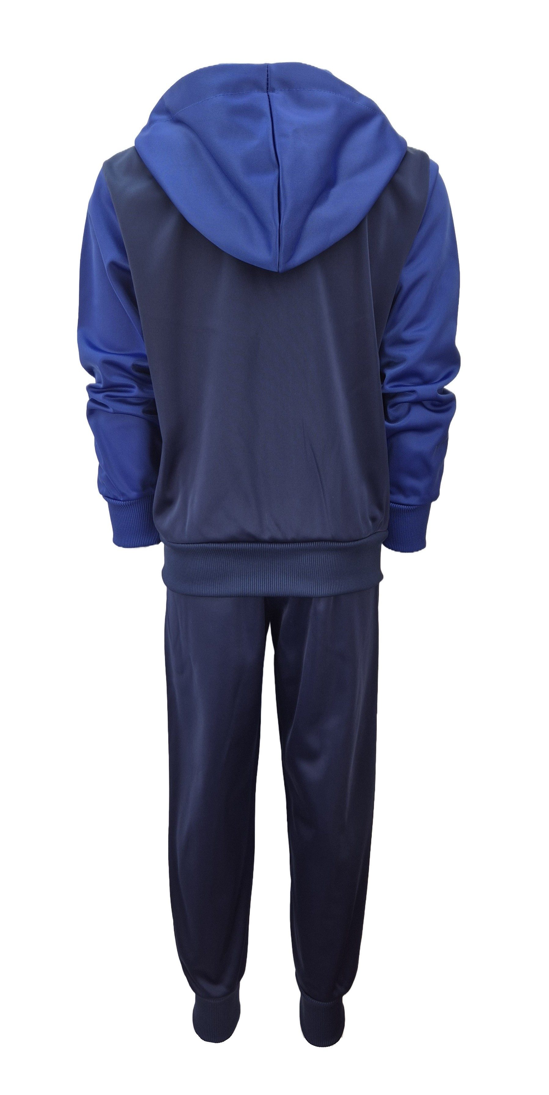 Hessis Trainingsanzug Jogginganzug Freizeitanzug Set für Jungen und Mädchen JF516 (Set, 2-tlg., Jacke mit Jogginghose), bestehend aus Jacke und Jogginghose – Bild 4 von 5