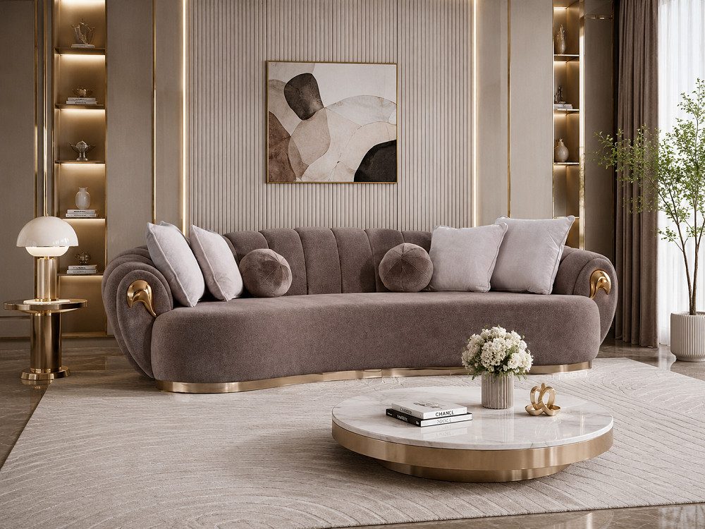 JVmoebel Sofa Moderne Polstergarnitur in elegantem Design für gemütliche Wohnräume, Made in Europa
