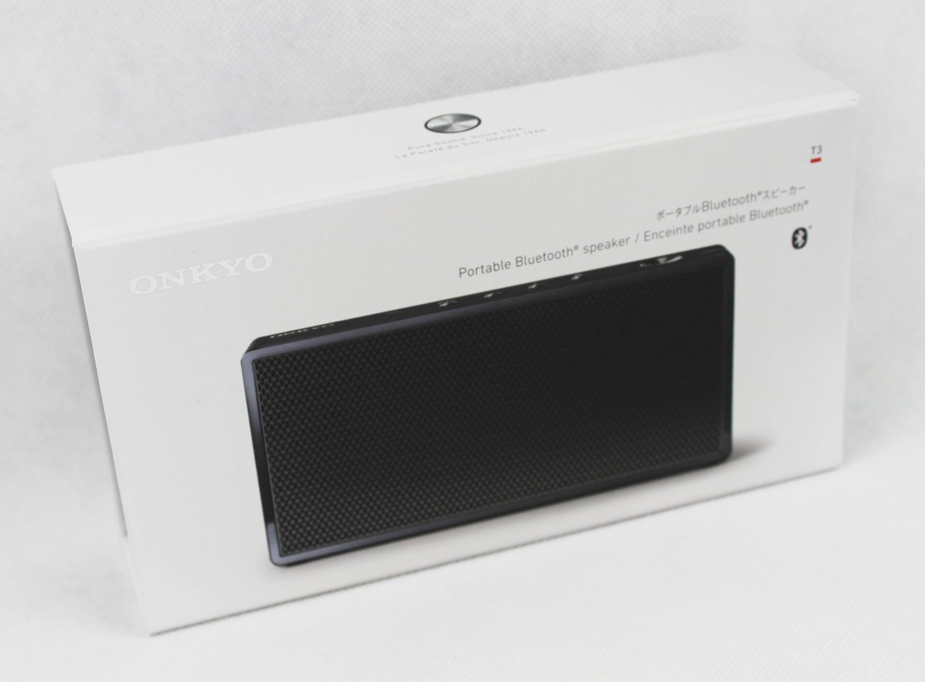 Onkyo OKAT3B/10 Bluetooth Lautsprecher, Bluetooth-Lautsprecher schwarz