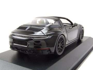 Minichamps Modellauto Porsche 911 992 Targa 4 GTS 2022 schwarz Modellauto 1:43 Minichamps, Maßstab 1:43